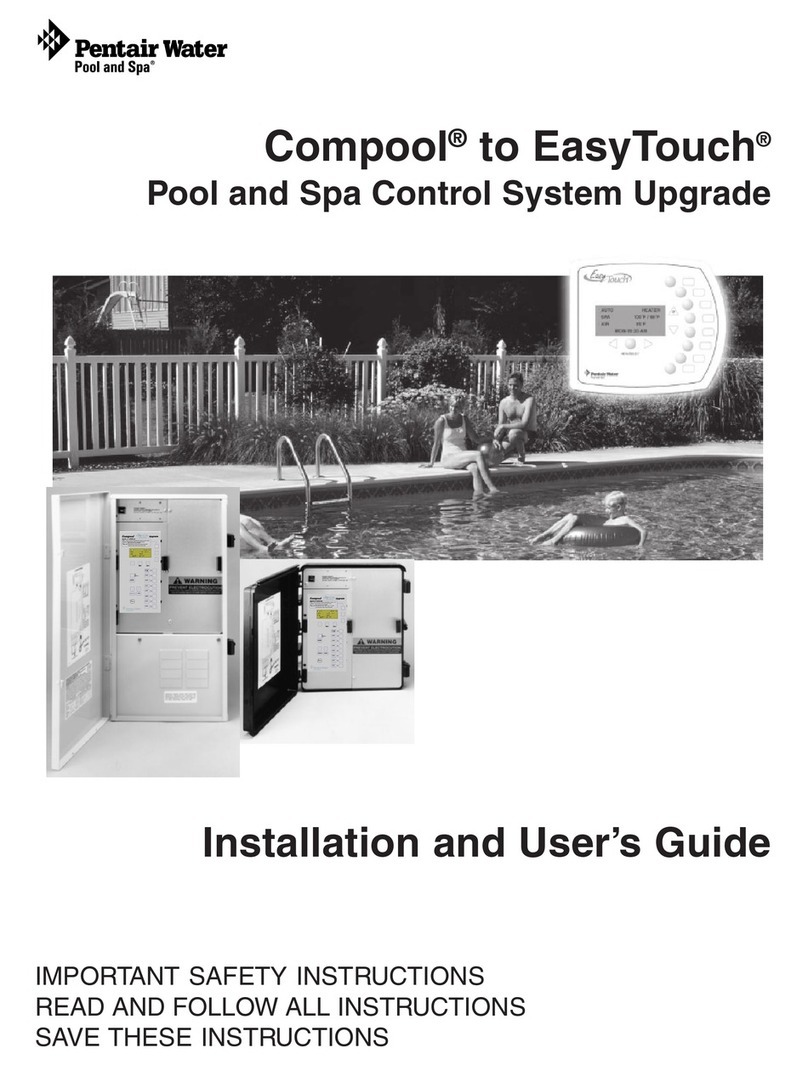 Pentair Pool Products Compool Installation and user guide