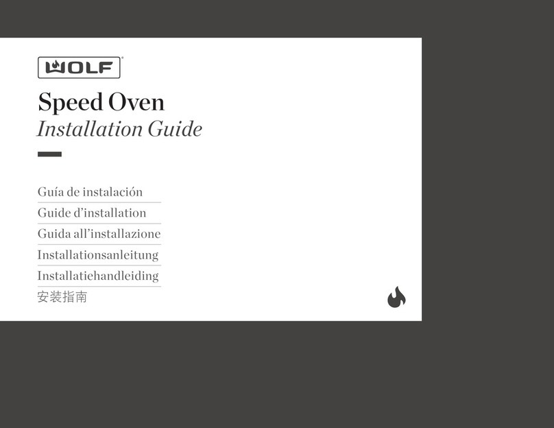 Wolf Speed Oven installation guide