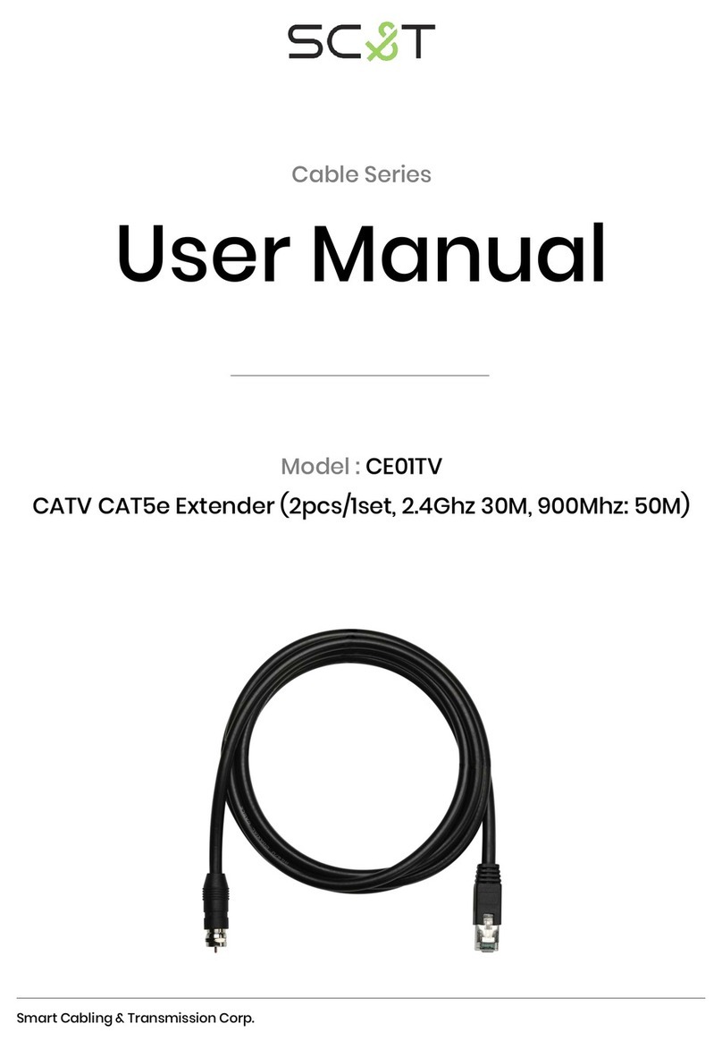 SC&T Cable Series user manual