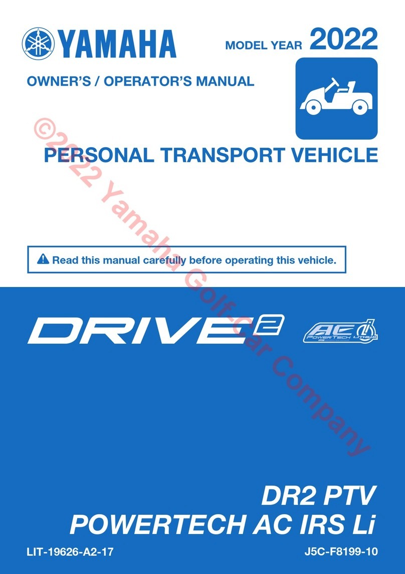 Yamaha DRIVE 2 2022 Owner's/operator's manual