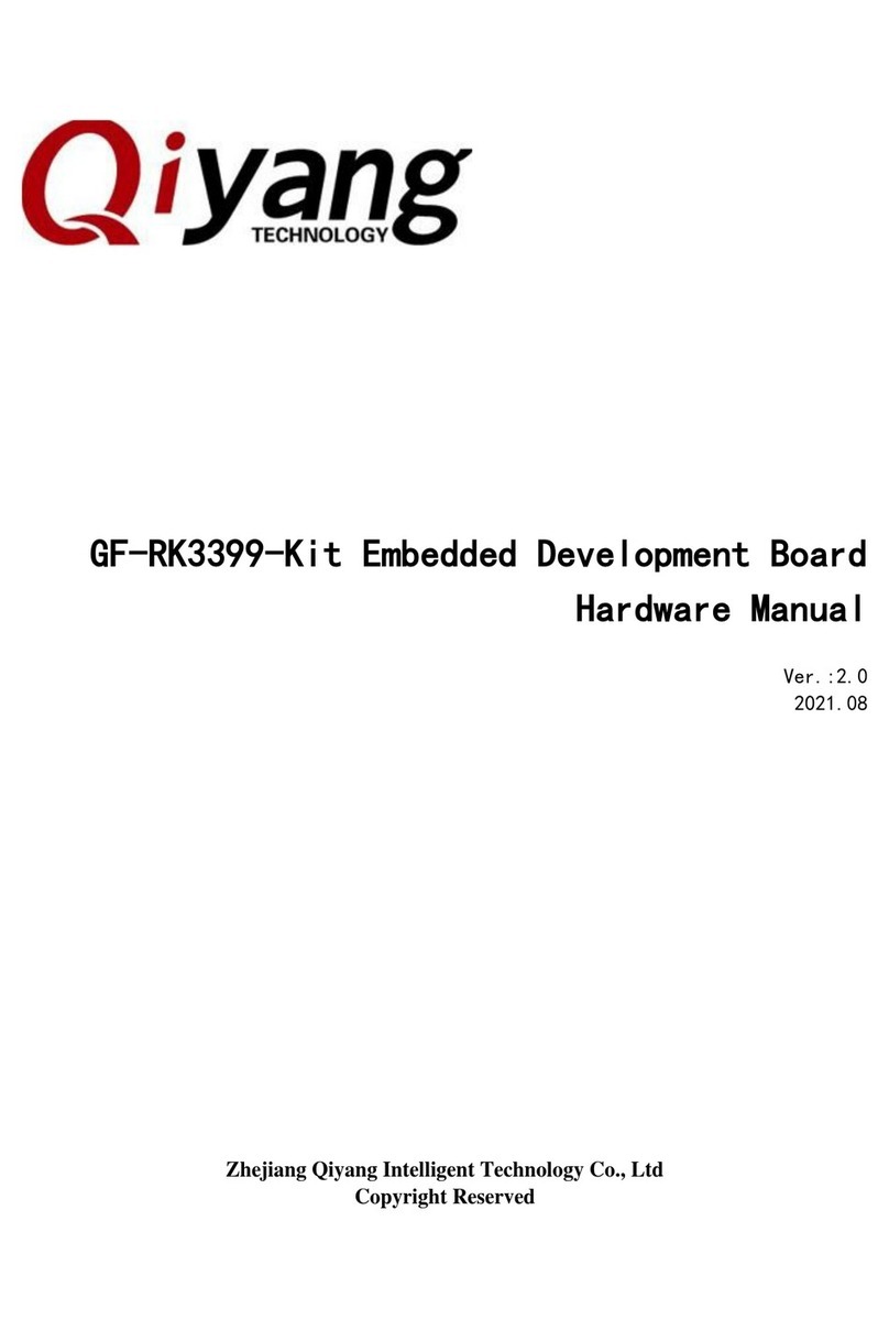 Qiyang GF-RK3399-Kit User manual