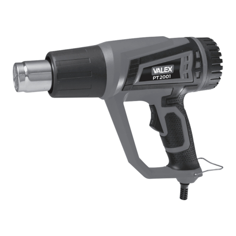 Valex PT2001 Maintenance and service guide