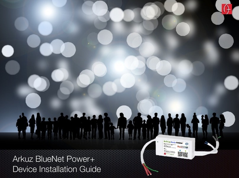 Arkuz BlueNet Power+ installation guide