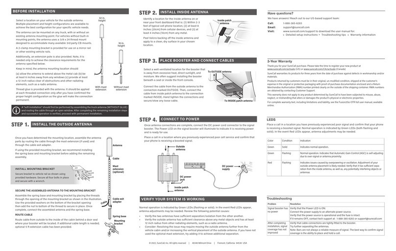 SureCall Fusion2Go Max User manual