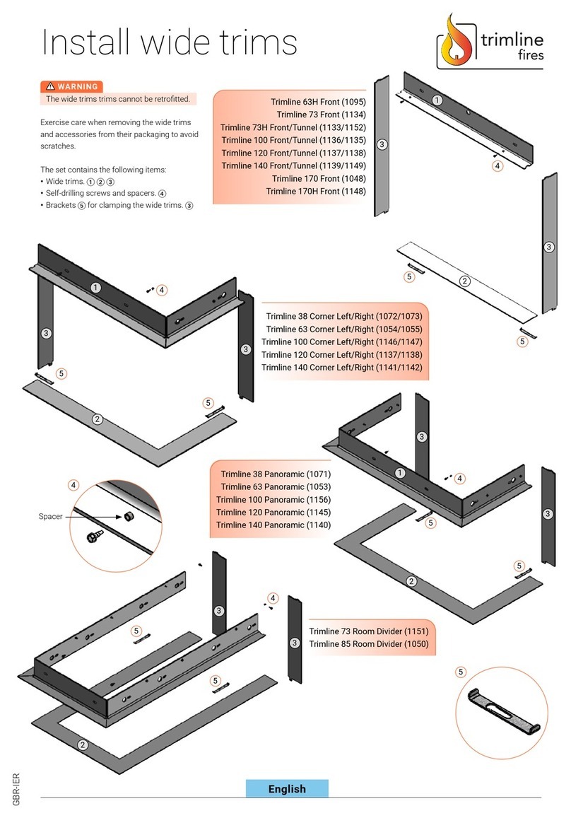 Trimline Fires 63H Front Install