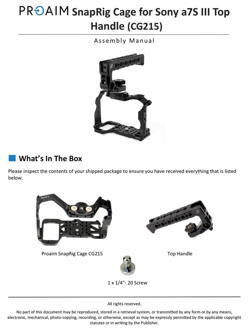 PROAIM SnapRig Cage CG215 User manual