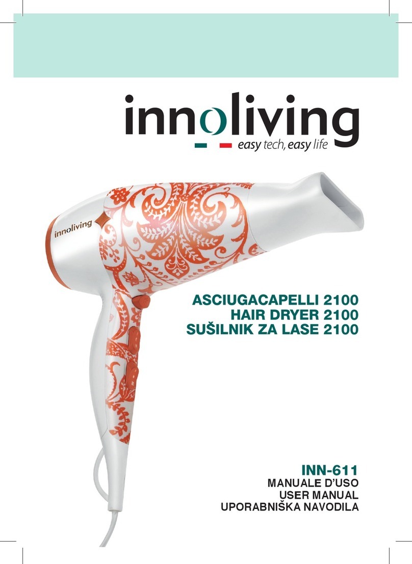 INNOLIVING PROFESSIONAL 2100 user manual