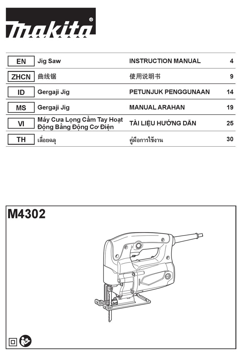 Makita M4302 instruction manual