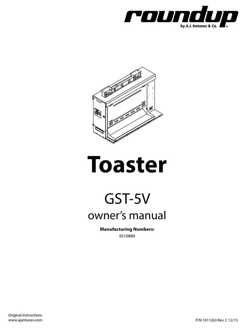 Roundup GST-5V owner's manual