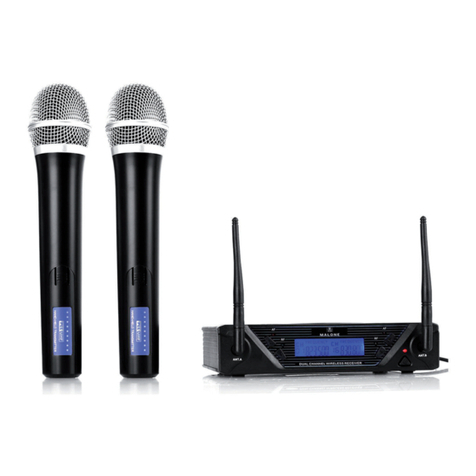 Malone UHF-450 Duo1 User manual