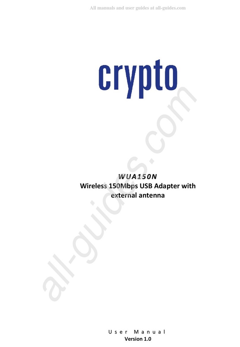 Crypto WUA150N user manual