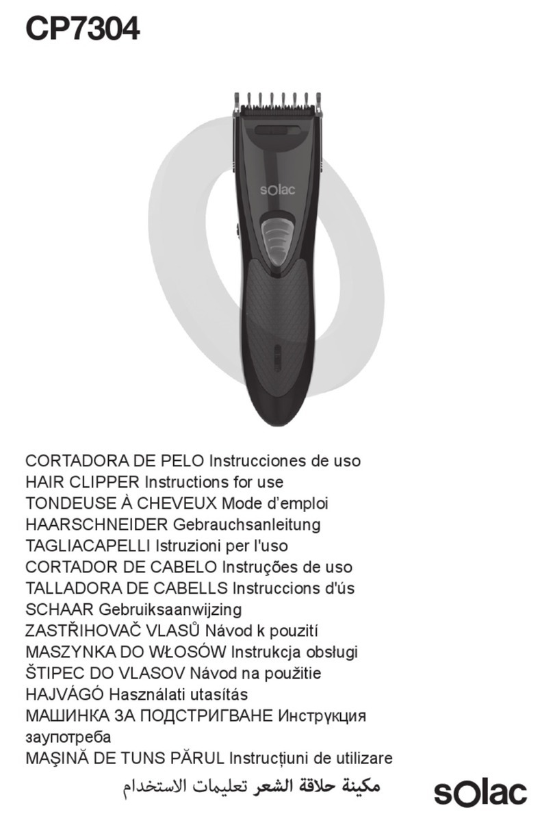SOLAC CP7304 Instructions for use