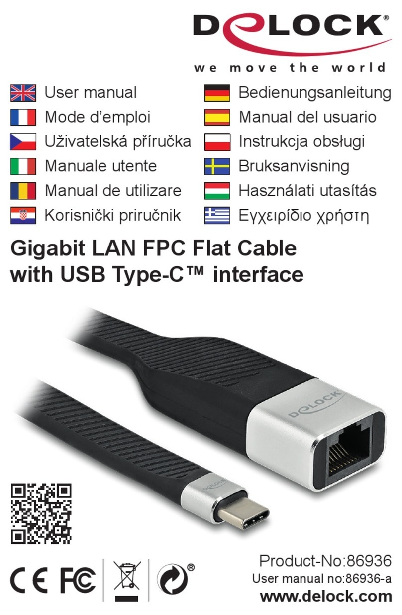 DeLOCK 86936 user manual