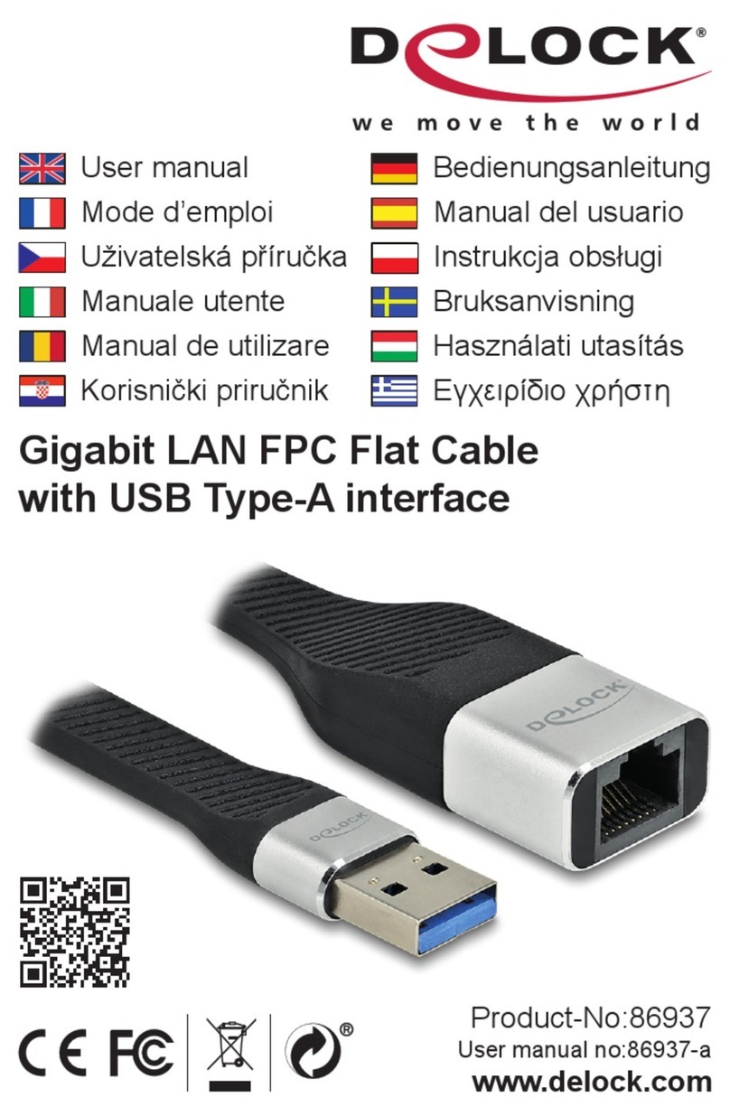 DeLOCK 86937 user manual
