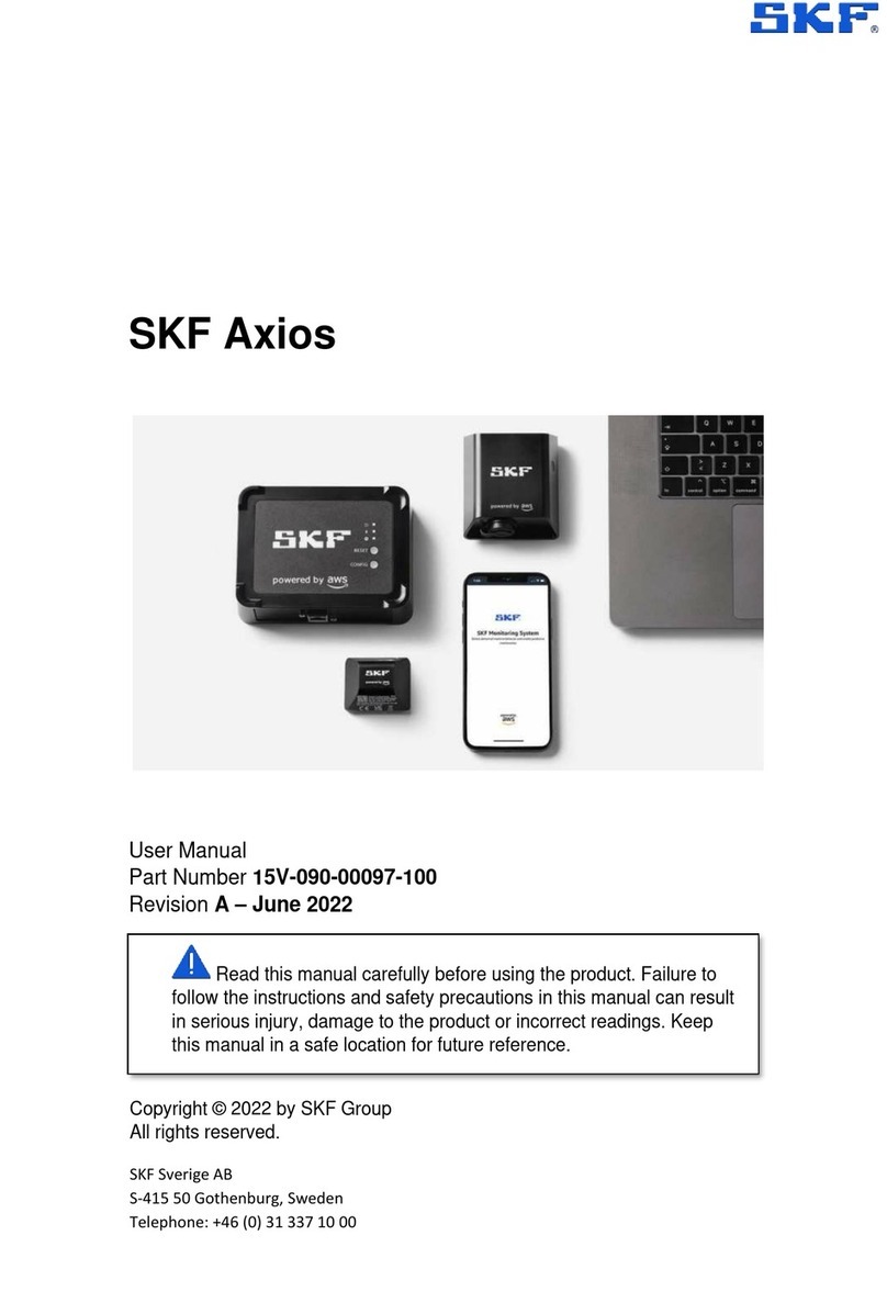 SKF Axios user manual