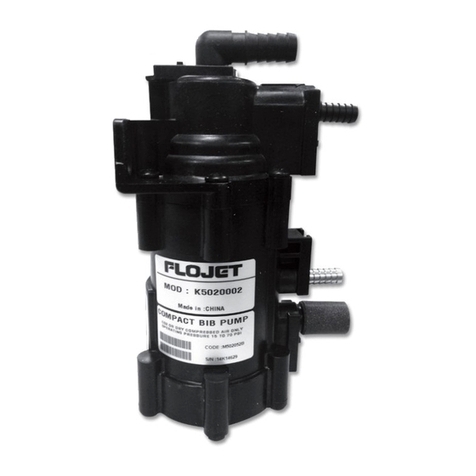 Xylem FLOJET M50 User manual