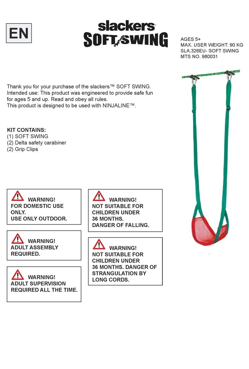 Slackers SOFT SWING User manual
