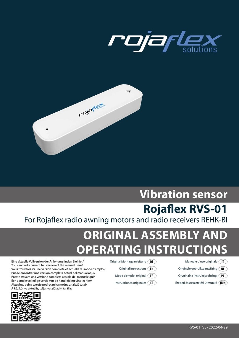 rojaflex RVS-01 Original assembly and operating instructions