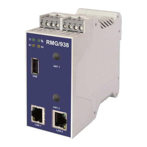 SSV RMG/938 User manual