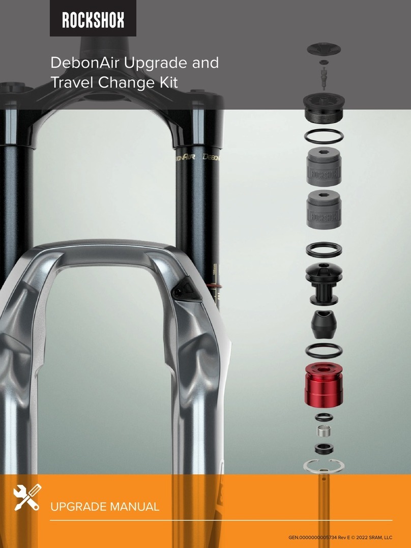 SRAM RockShox DebonAir Quick start guide