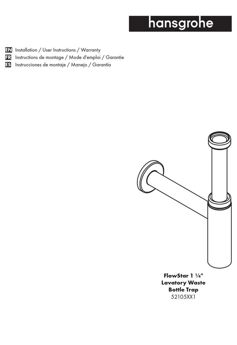 Hans Grohe FlowStar 52105 1 Series Instruction Manual