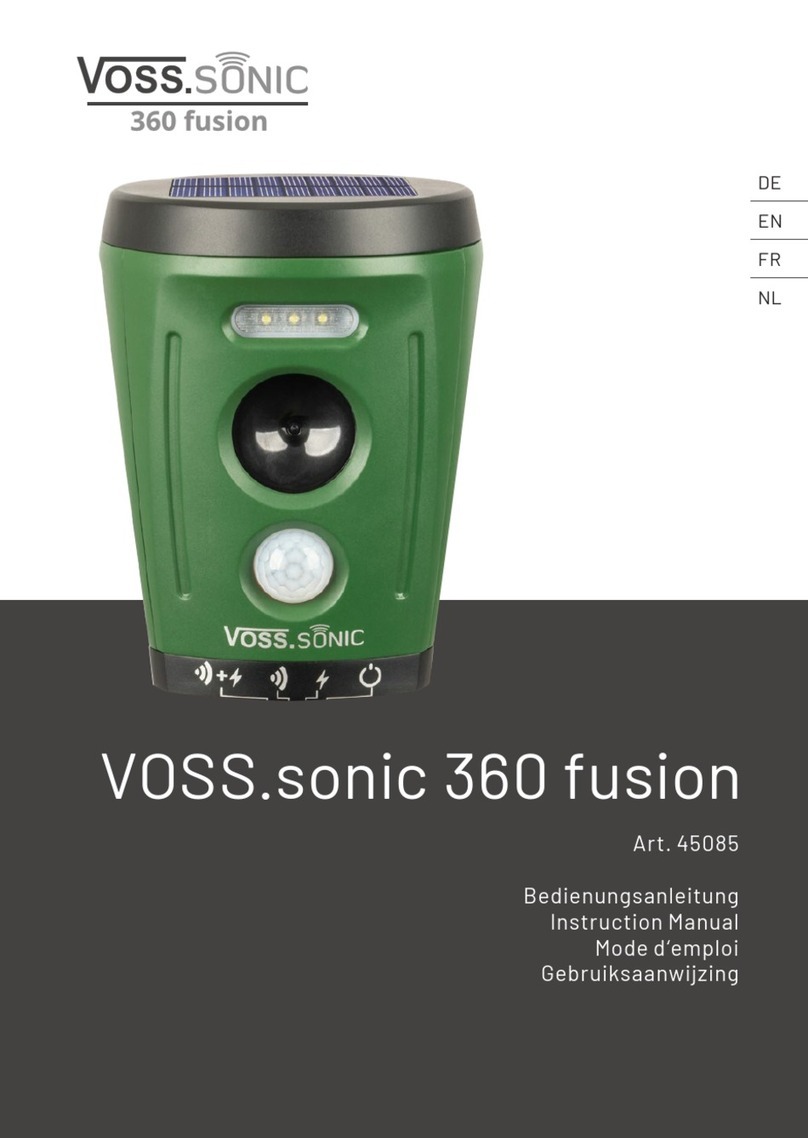 VOSS Sonic 360 instruction manual
