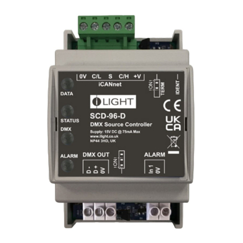 iLight SCD-96-D User manual