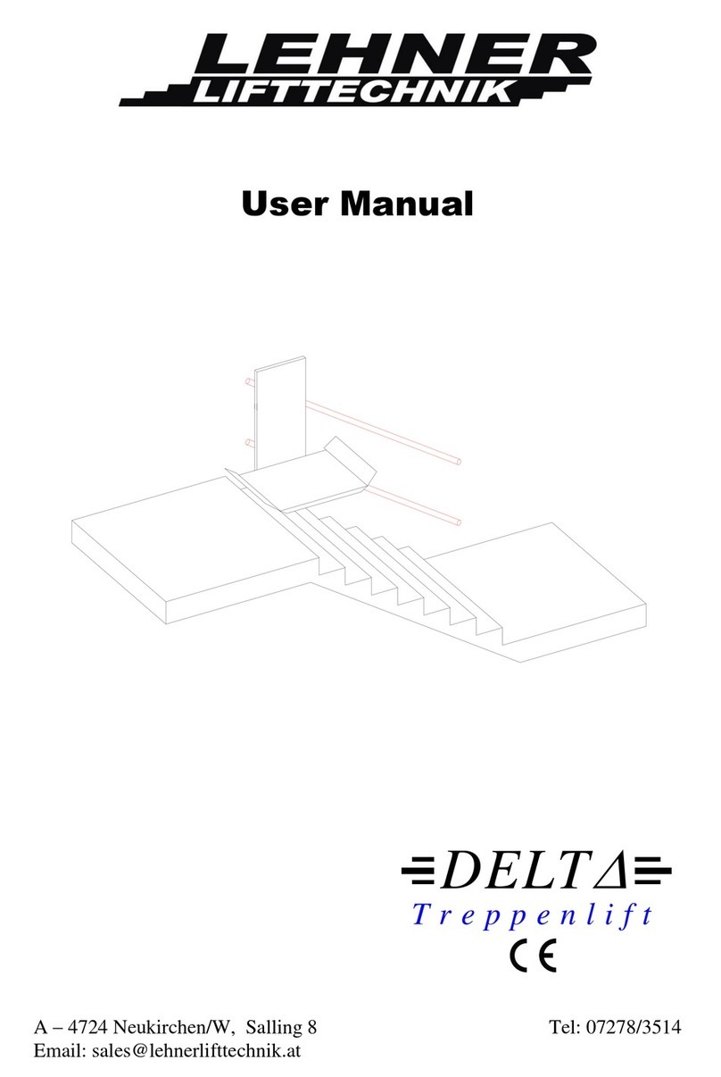 Lehner Lifttechnik DELTA user manual