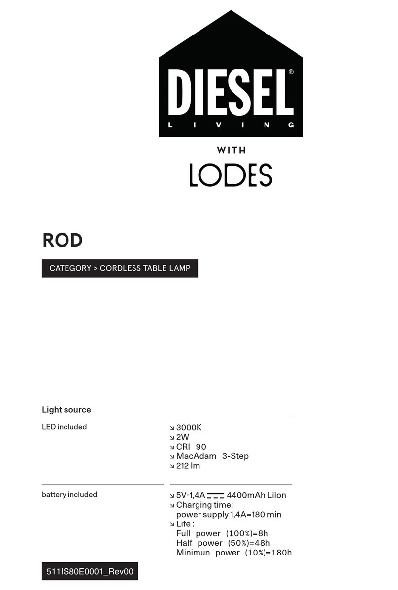 Lodes Diesel Living ROD User manual