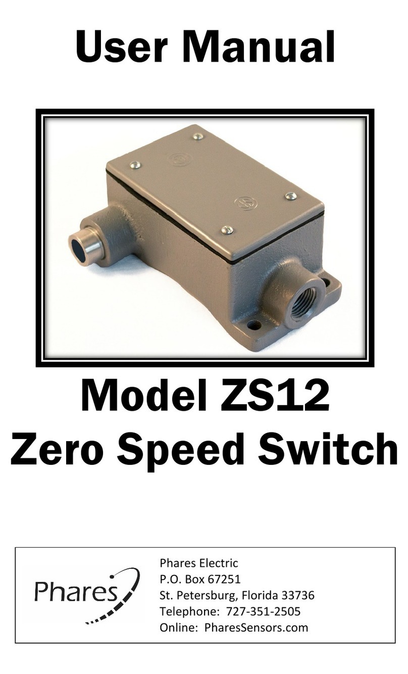 Phares Electric ZS12 user manual