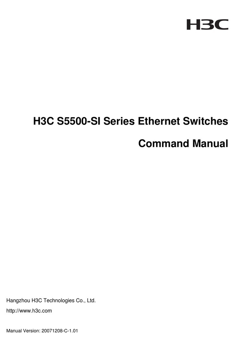 H3C S5500-SI Series Command manual