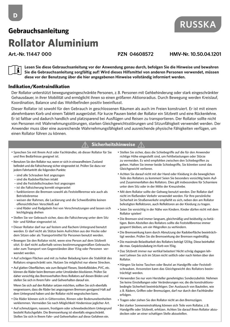 Russka 11447 000 User instructions