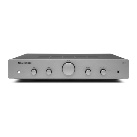 Cambridge Audio AXA25 manual