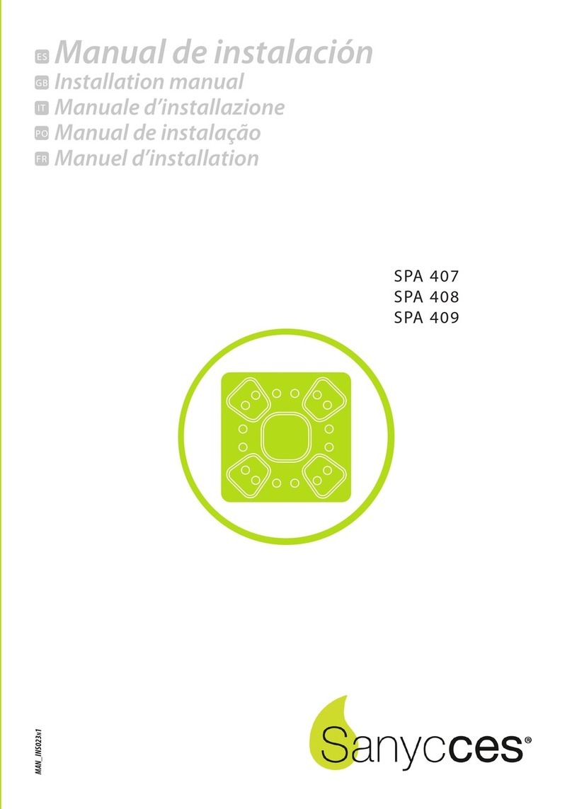 Sanycces SPA 407 installation manual