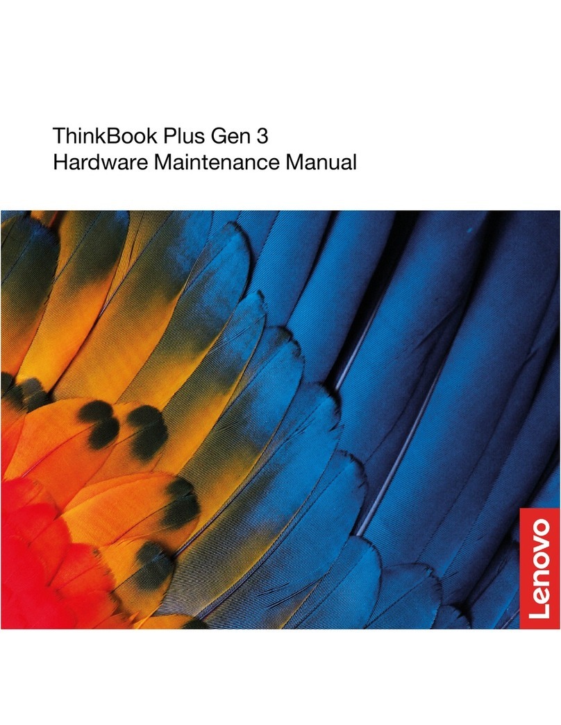 Lenovo ThinkBook Plus Gen 3 Hardware Maintenance Manual Lenovo ThinkBook Plus Gen 3 Hardware Maintenance Manual