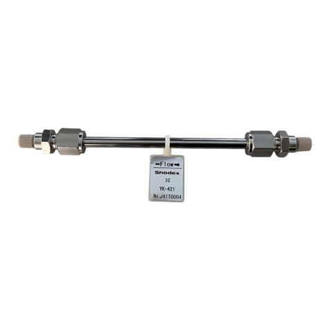 Shodex IC YK-421 Operation manual