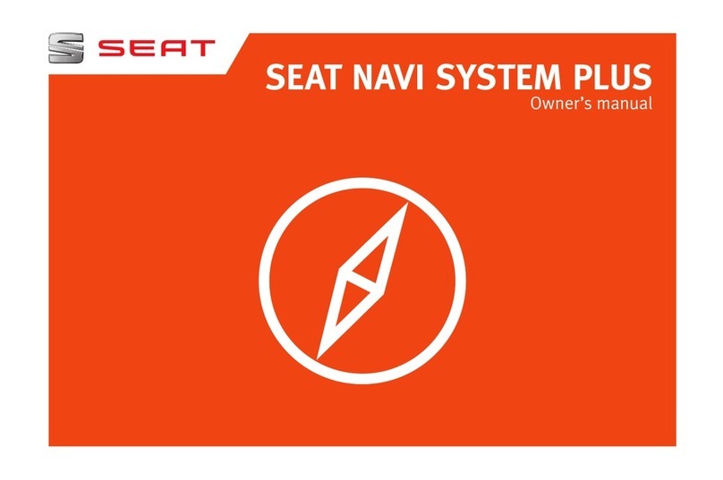 Seat NAVI SYSTEM PLUS owner's manual