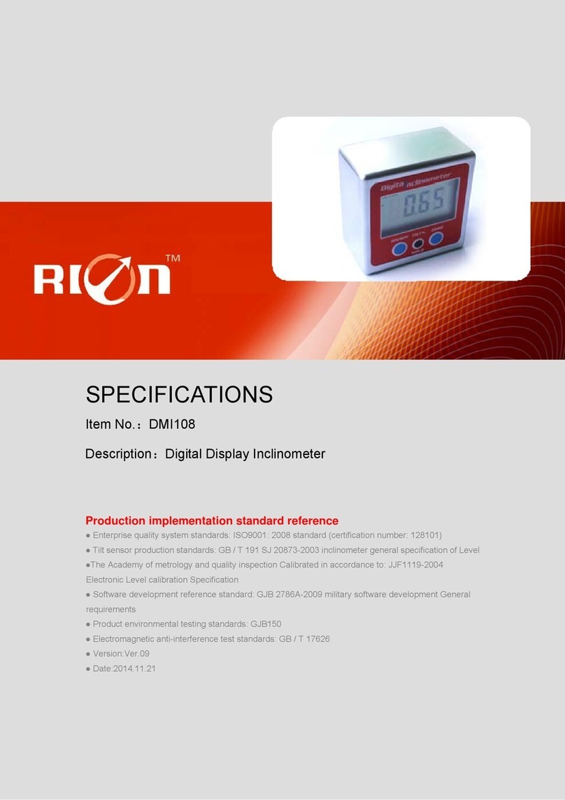 Rion DMI108 User manual
