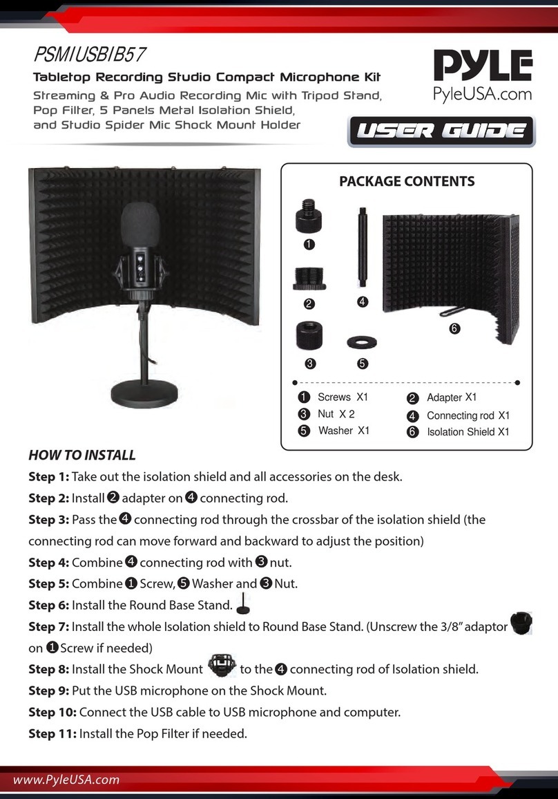 Pyle PSMIUSBIB57 User manual