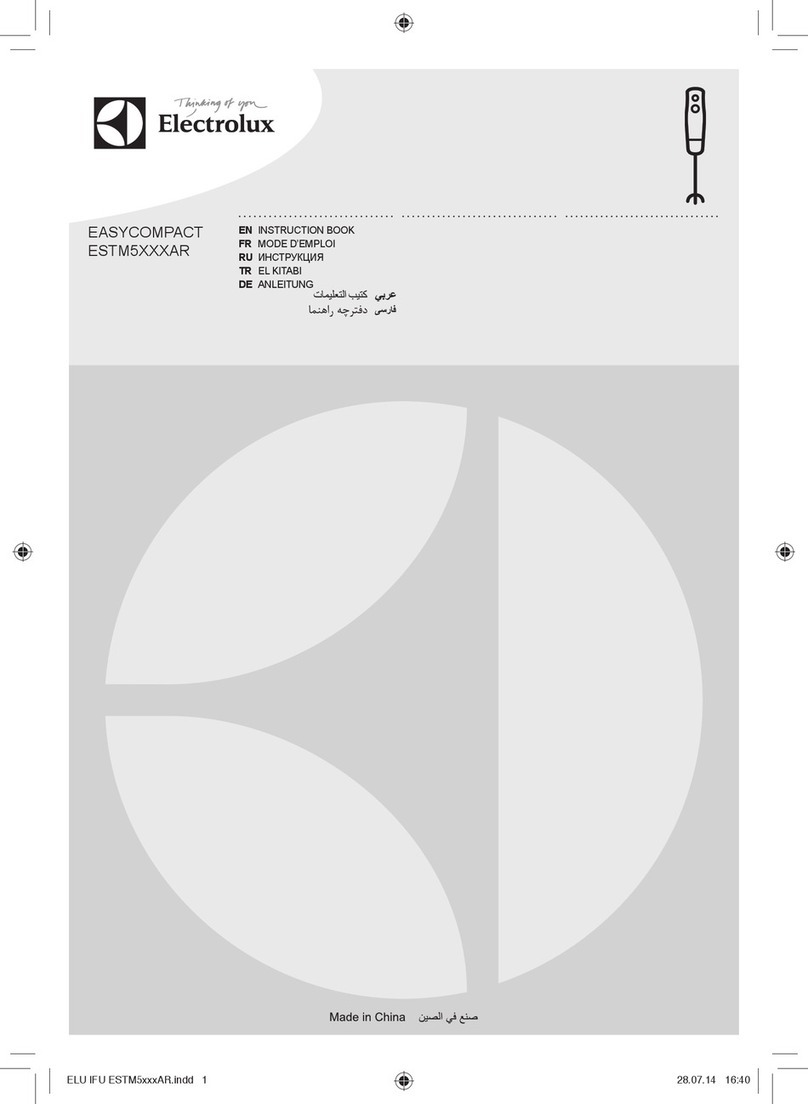 Electrolux EASYCOMPACT ESTM5 AR Series User manual