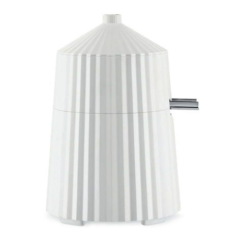 Alessi Plisse MDL07 USA manual