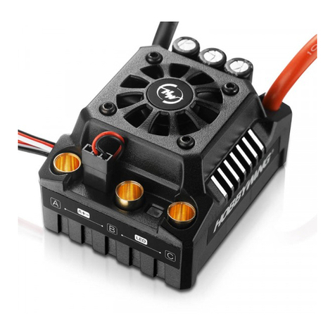 Hobby-Wing Ezrun MAX8 User manual