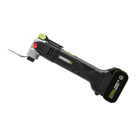 Worx Professional Sonicrafter WU690.1 manual