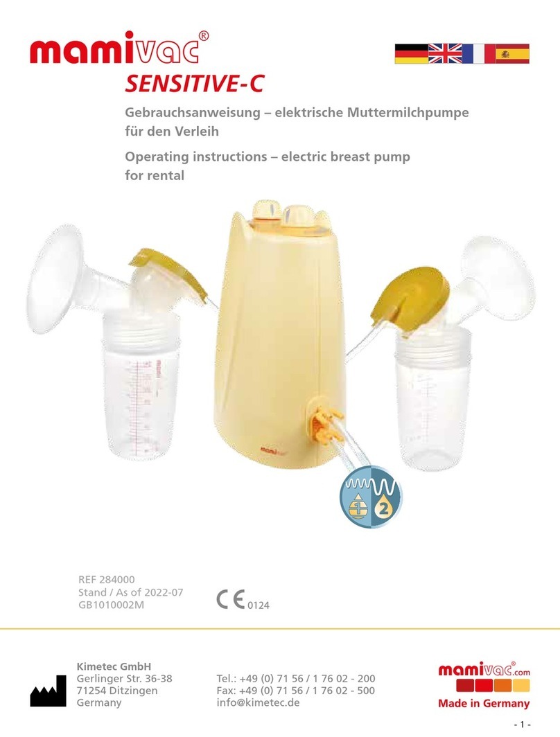 mamivac SENSITIVE-C 284000 operating instructions