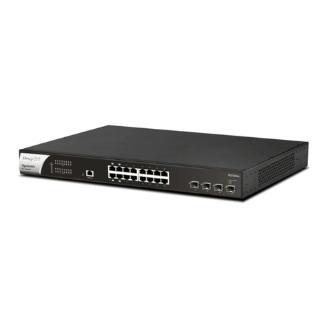 Draytek VigorSwitch PQ2200xb User manual