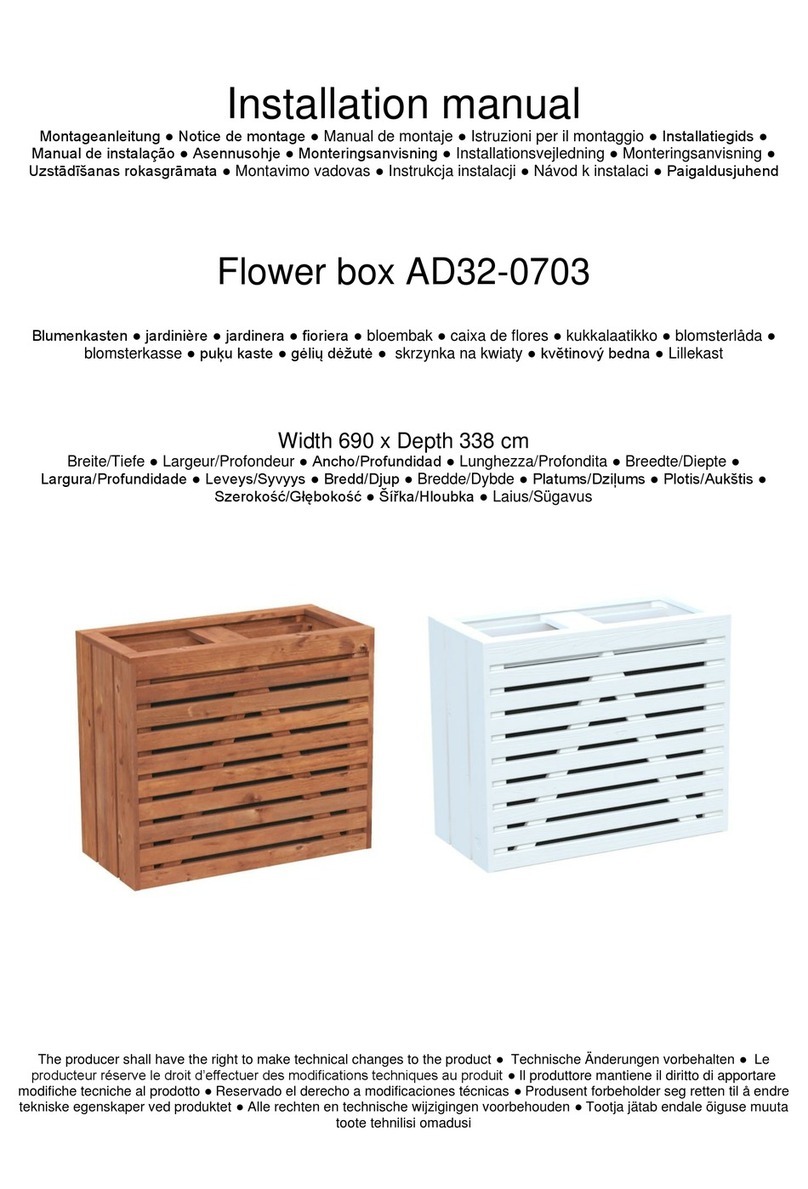 Lemeks Palmako AD32-0703 installation manual