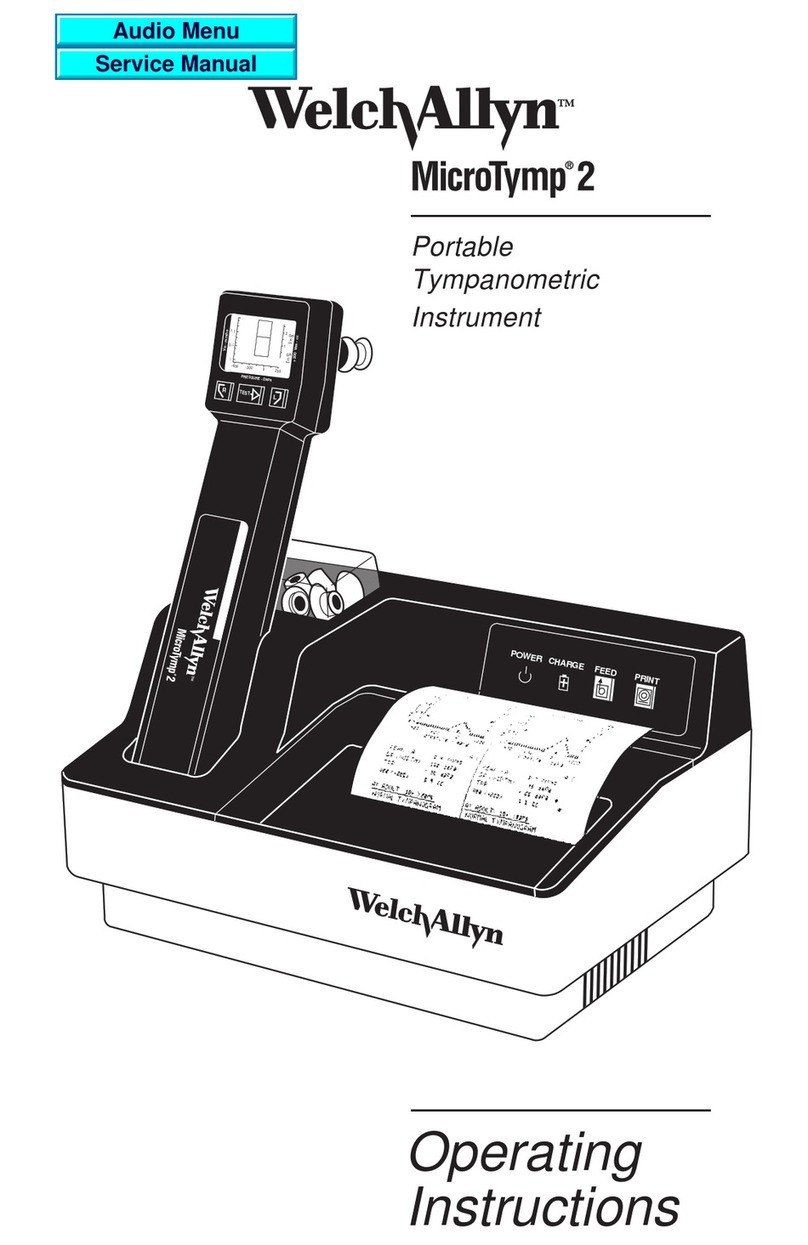 Welch Allyn MicroTymp 2 operating instructions
