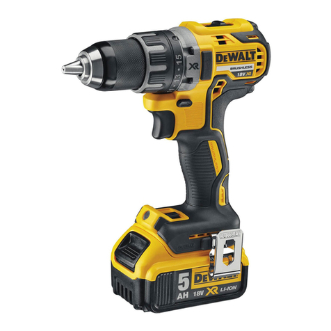 DeWalt XR DCD791 Original instructions