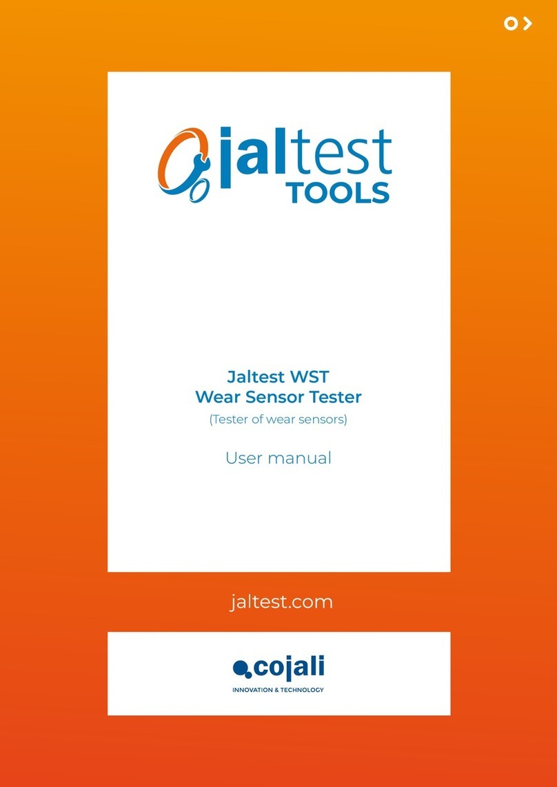 Cojali jaltest TOOLS WST user manual