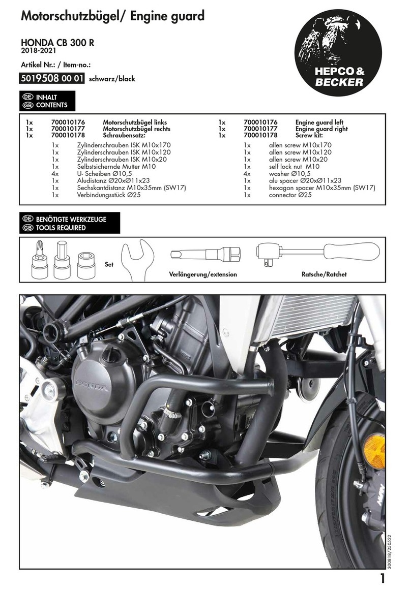 hepco & becker 5019508 00 01 User manual